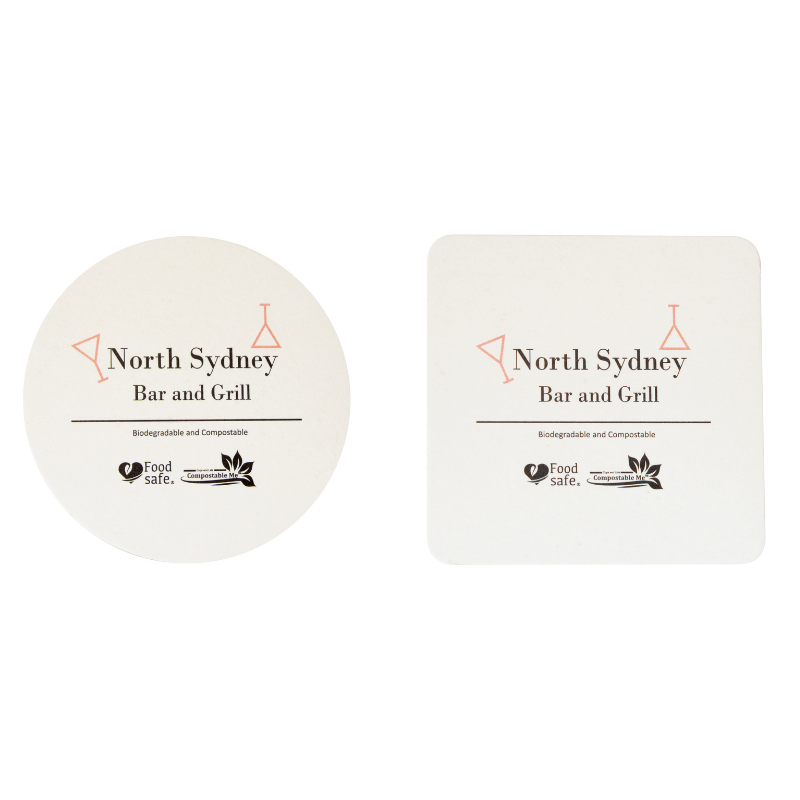 North Sydney Bar and Grill Cardboard Coasters